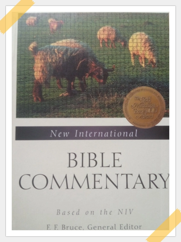 F.F BRUCE New International Bible Commentary: Based on the NIV  Hardcover F.F. Editor Bruce