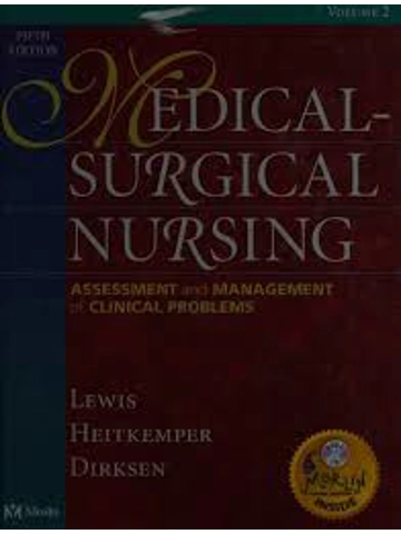 Medical-Surgical Nursing: Assessment and Management of Clinical Problems