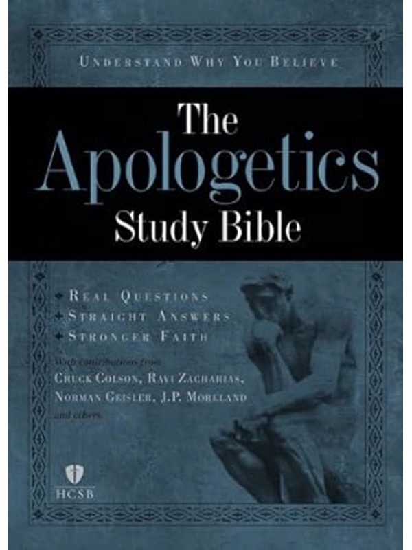 Apologetics Study Bible,  Hardcover - By Holman Bible Publishers (Editor)