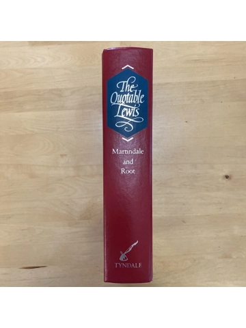 The Quotable Lewis  By C. S. Lewis  (Author), Wayne Martindale (Contributor), Jerry Root (Contributo