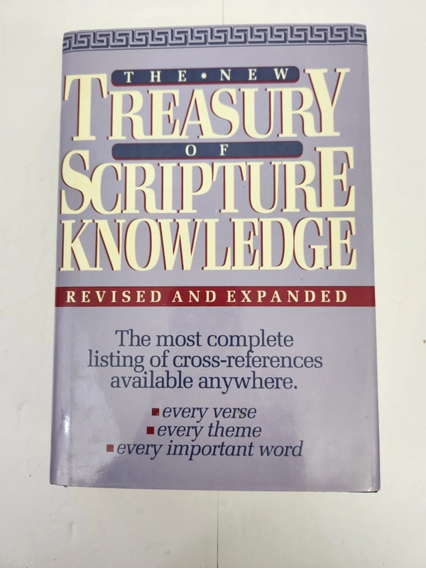 The New Treasury of Scripture Knowledge: An easy-to-use one-volume library for Bible study and lesson preparation