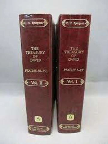 The Treasury of David (2 Volume Set) - The Old Time Gospel Hour Edition Hardback By - Spurgeon, C...