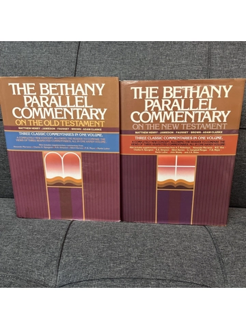 The Bethany Parallel Commentary on the Old & New Testament  Hardcover Books -  Adam Clarke