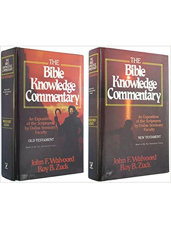 The Bible Knowledge Commentary Hardcover