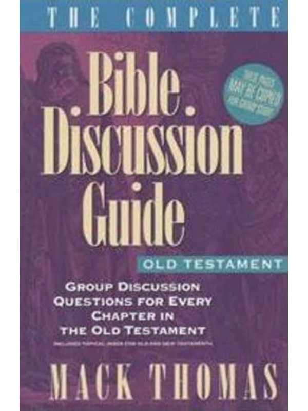 The Complete Bible Discussion Guide: Old Testament