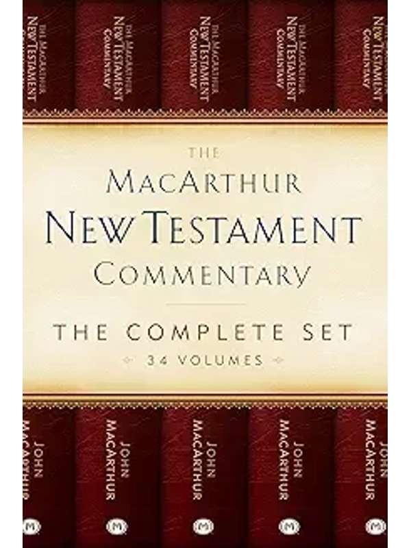 The MacArthur New Testament Commentary Set of 34 volumes  (MacArthur New Testament Commentary Series