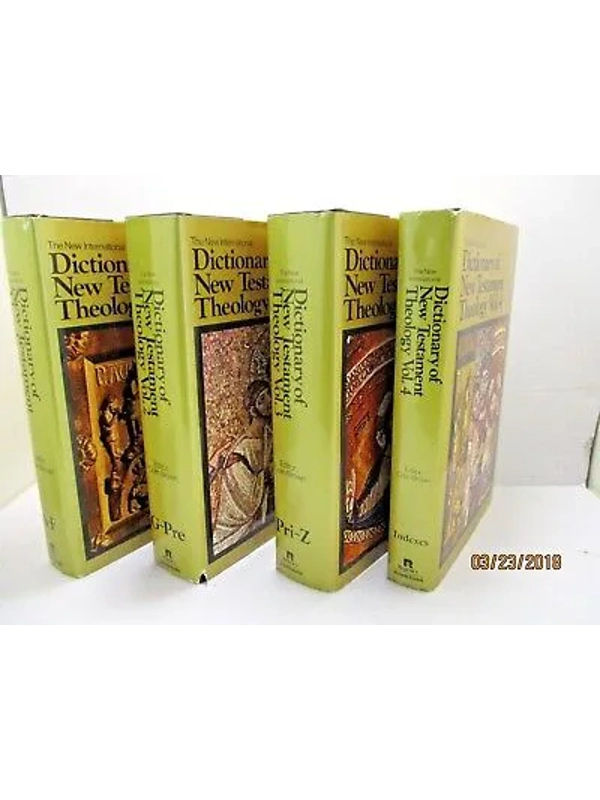The New International Dictionary of New Testament Theology, Complete 3 Volume Set Hardcover