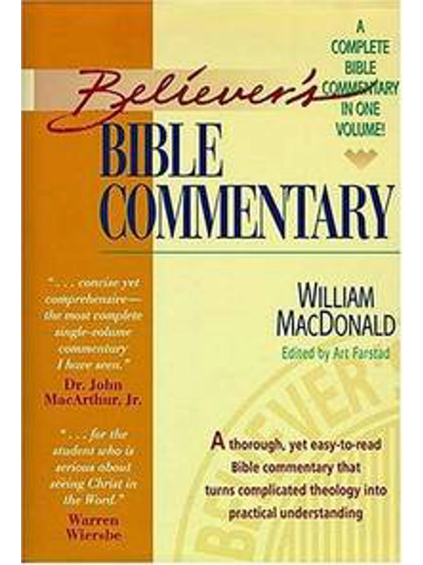 Believer's Bible Commentary Hardcover