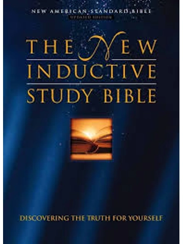 The New Inductive Study Bible Hardcover – by Precept Ministries International, (Author)