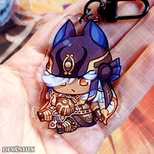 KIRAKIRA - Genshin Impact Keychain: Cyno