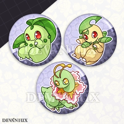 POKEMON (GEN 2) - #152-#154 - Chikorita, Bayleef, Meganium..