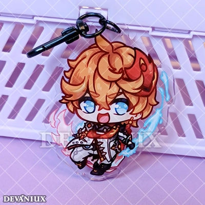 KIRAKIRA - Genshin Impact Keychain: Childe