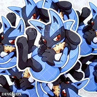 Pokemon  - Lucario Sticker | 2.5" - 6.5cm