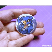 POKEMON: Gible, Gabite, Garchomp | BUTTON 38 mm / 1.5 inch