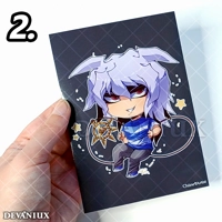 Chibi Bakura, Yami Bakura  (3 versions) | A6 Print
