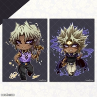 Chibi - Marik - Yami Marik (2 versions) | A6 Print