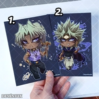 Chibi - Marik - Yami Marik (2 versions) | A6 Print