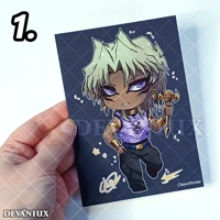 Chibi - Marik - Yami Marik (2 versions) | A6 Print