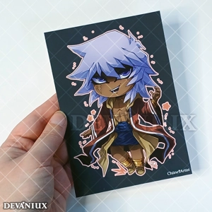 Chibi Thief King Bakura | A6 Print