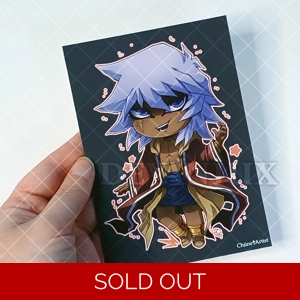 Chibi Thief King Bakura | A6 Print