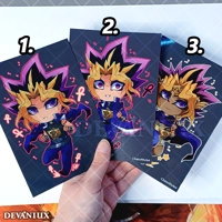 Chibi - Yami Yugi - Atem  (3 versions) | A6 Print