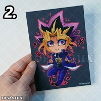 Chibi - Yami Yugi - Atem  (3 versions) | A6 Print
