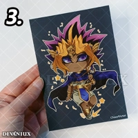 Chibi - Yami Yugi - Atem  (3 versions) | A6 Print