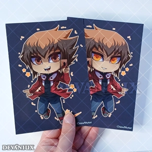 Chibi (YGO GX) Judai Yuki (2 versions) | A6 Print