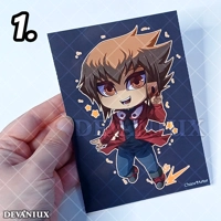 Chibi (YGO GX) Judai Yuki (2 versions) | A6 Print