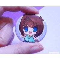 DUEL SERIES: Mazaki Anzu | BUTTON 38 mm/1.5 inch