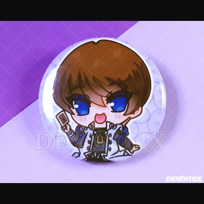 DUEL SERIES: Seto Kaiba | BUTTON 38 mm/1.5 inch