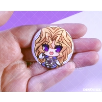 DUEL SERIES: Kujaku Mai | BUTTON 38 mm/1.5 inch