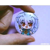 DUEL SERIES: Dark Bakura | BUTTON 38 mm/1.5 inch
