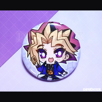 DUEL SERIES: Dark Yugi | BUTTON 38 mm/1.5 inch DUEL SERIES: Dark Yugi | BUTTON 38 mm/1.5 inch