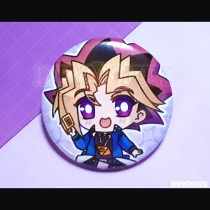DUEL SERIES: Yugi | BUTTON 38 mm/1.5 inch