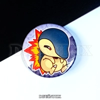 POKEMON (GEN 2) - #155-#157 Cyndaquil, Quilava, Typhlosion | Button 38 m m