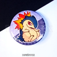 POKEMON (GEN 2) - #155-#157 Cyndaquil, Quilava, Typhlosion | Button 38 m m