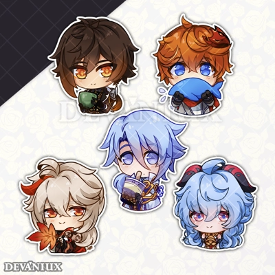 Genshin Impact - Stickers | 10cm
