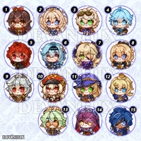 BUTTON Genshin Impact | SET 1