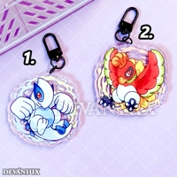 Ho-Oh & Lugia - Keychains