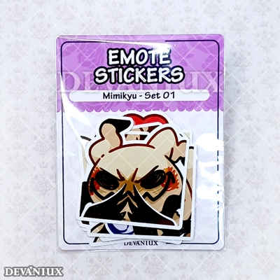 Mimikyu - Set 01 | Sticker Emotes Mimikyu - Set 01 | Sticker Emotes