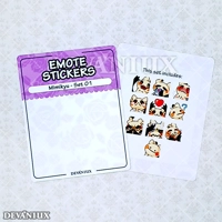 Mimikyu - Set 01 |  Sticker Emotes