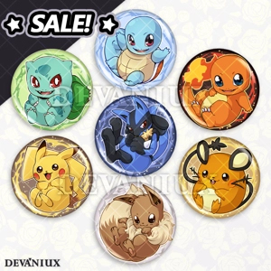 POKEMON: SALE | Button 38 mm