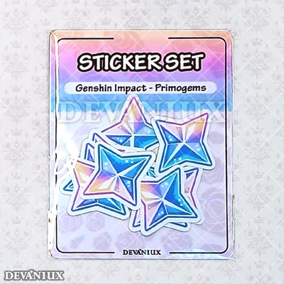 Genshin Impact - Primogems | Sticker Set Genshin Impact - Primogems | Sticker Set