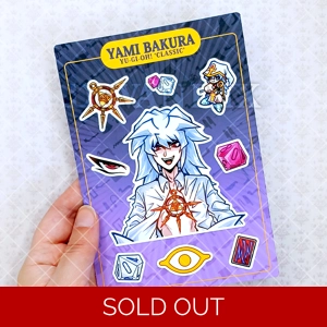 StickerSheet | GEEMUKINGU Classic - Yami Bakura