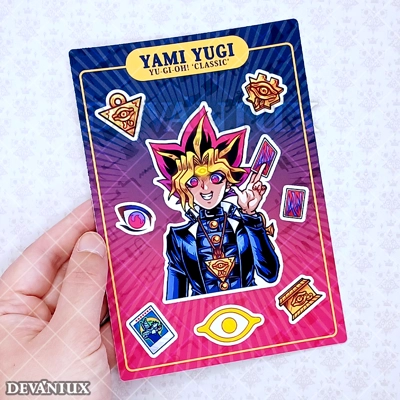 StickerSheet | GEEMUKINGU Classic - Yami Yugi