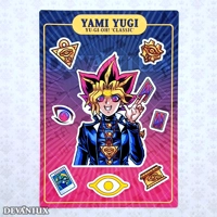StickerSheet | GEEMUKINGU Classic - Yami Yugi