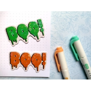 Holographic Halloween stickers Holographic Halloween stickers