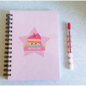 Cutie Pie Pink Notebook