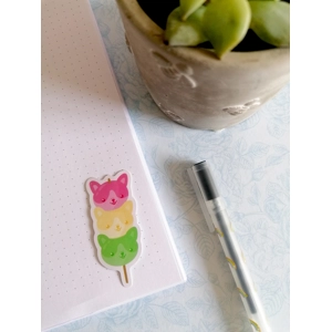 Corgi Dango Sticker